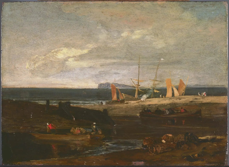 En scene på den engelske kysten - J. M. W. Turner