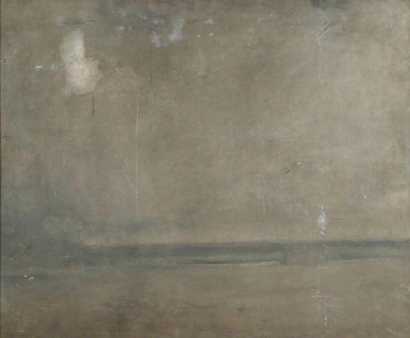 En kystlinje - J. M. W. Turner