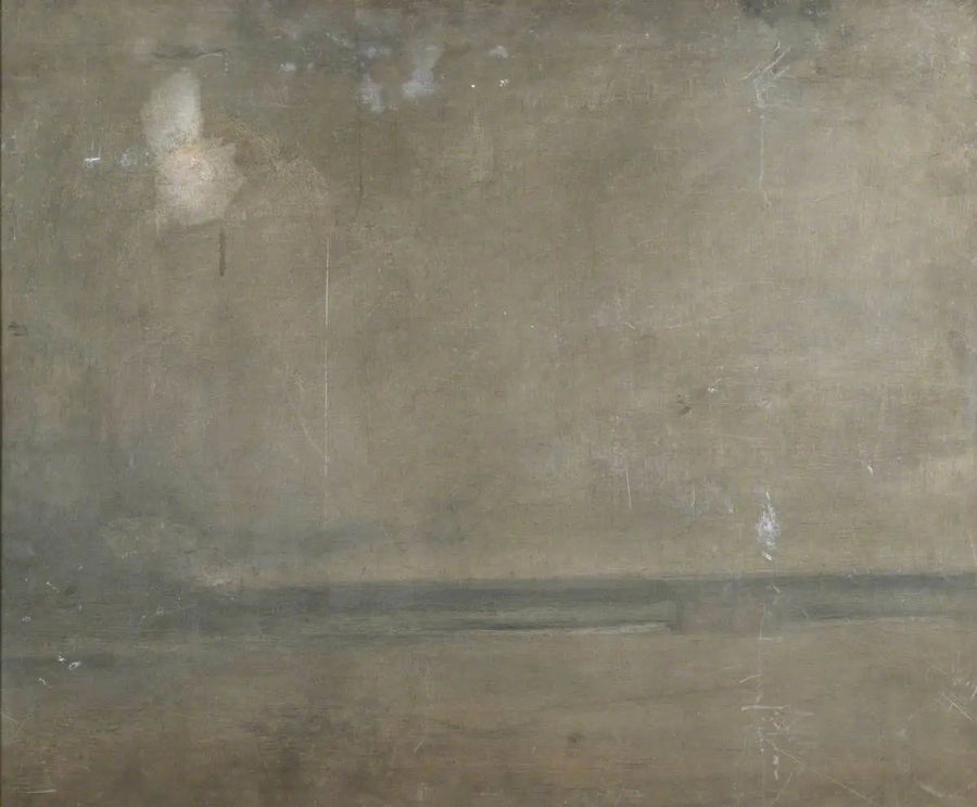 En kystlinje - J. M. W. Turner