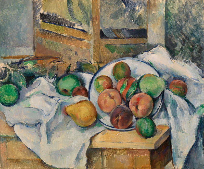 Et bordhjørne (Un coin de table) - Paul Cézanne