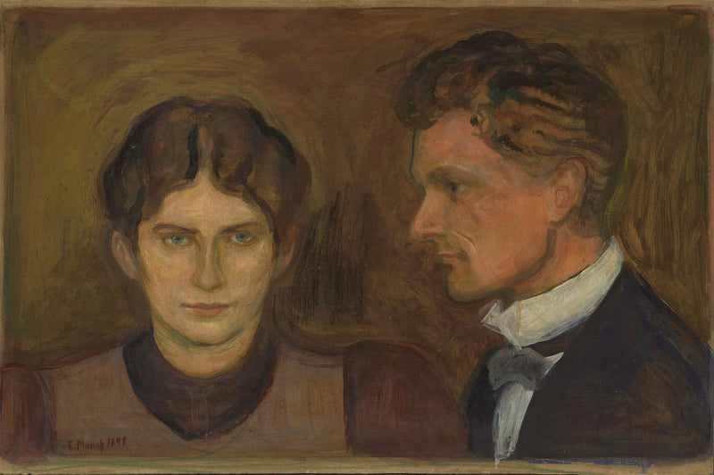 Aase og Harald Nørregaard - Edvard Munch