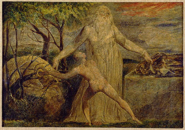 Abraham og Isak - William Blake