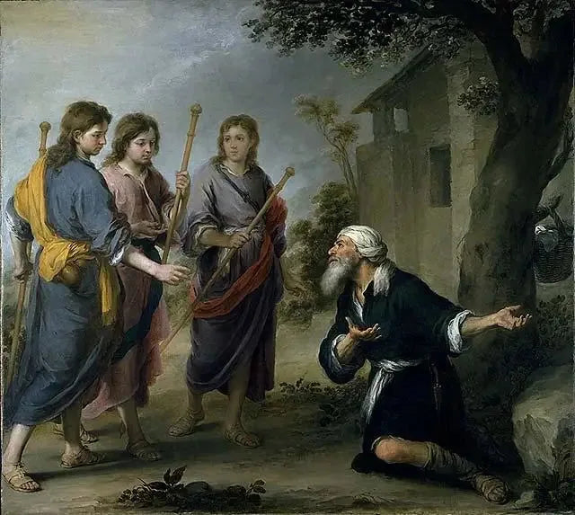 Abraham og de tre englene - Bartolomé Esteban Murillo

Source:
Abraham et les trois anges - Bartolomé Esteban Murillo