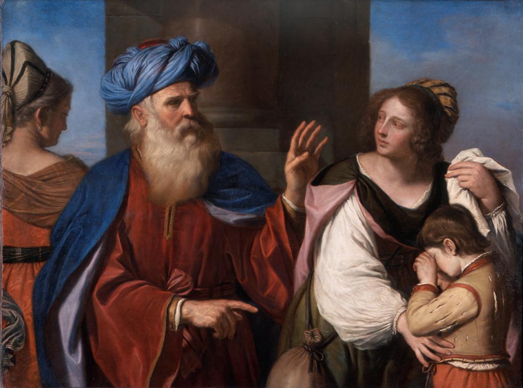 Abraham avviser Agar - Guercino