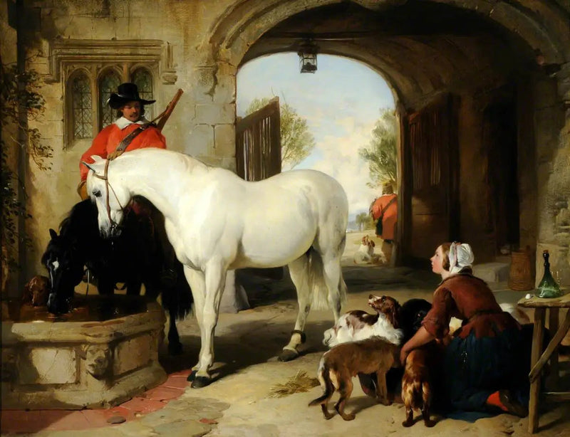 Hestefôring - Edwin Henry Landseer

Source:
Abreuvement des chevaux - Edwin Henry Landseer
