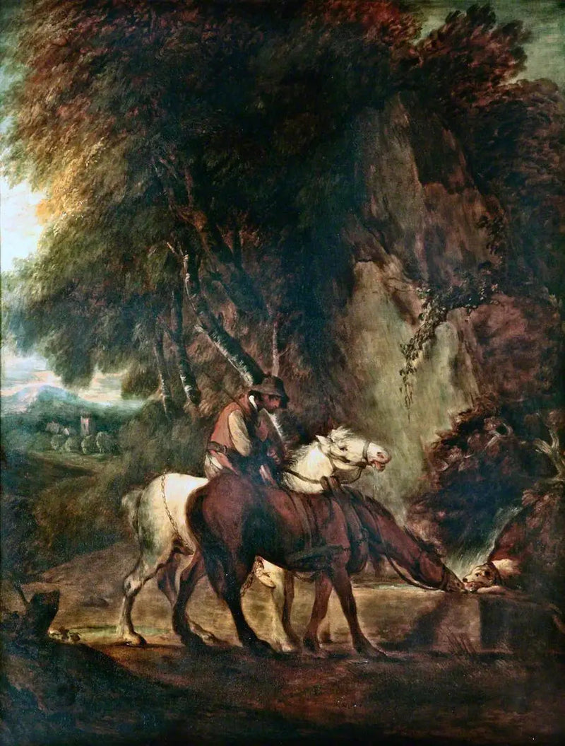 Hestefôring - Thomas Gainsborough

Source:
Abreuvement des chevaux - Thomas Gainsborough