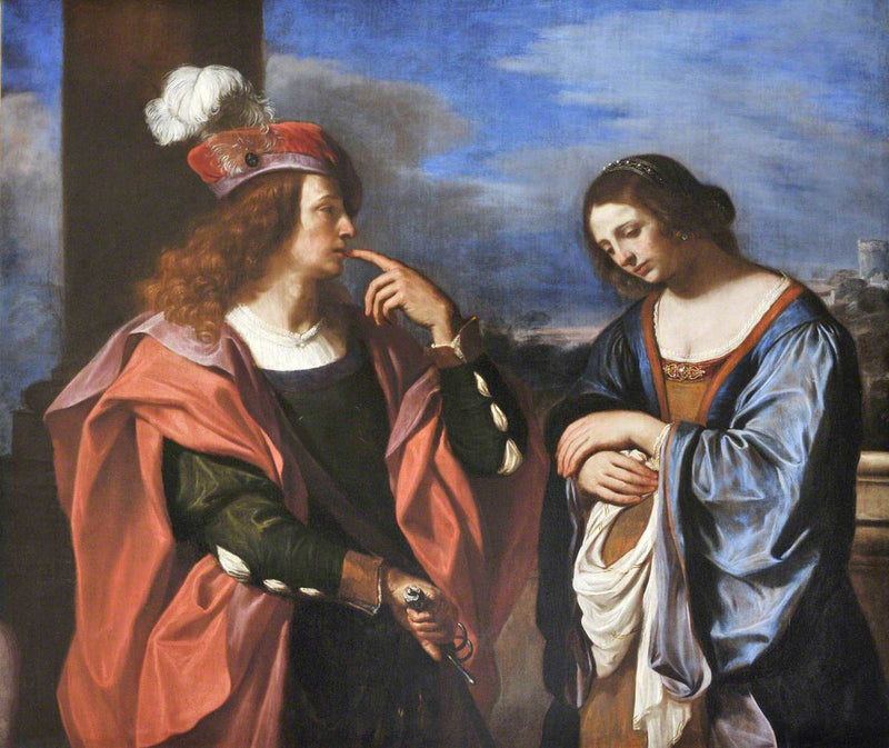 Absalom og Tamar - Guercino