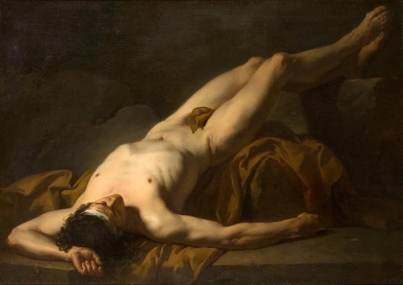 Akademi av mann, Hector - Jacques-Louis David