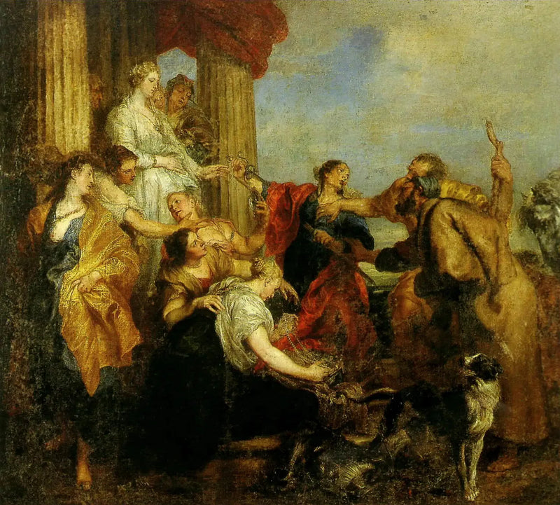 Achille anerkjent blant Lykomedes' døtre - Antoine van Dyck

Source:
Achille reconnu parmi les filles de Lycomède - Antoine van Dyck