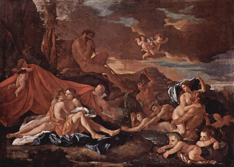 Acis og Galatea - Nicolas Poussin