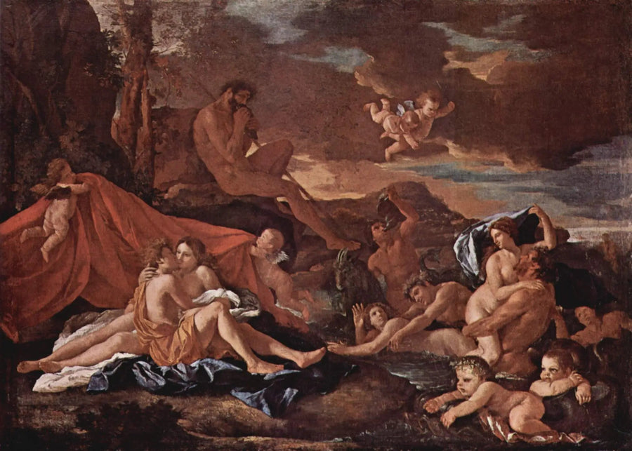 Acis og Galatea - Nicolas Poussin