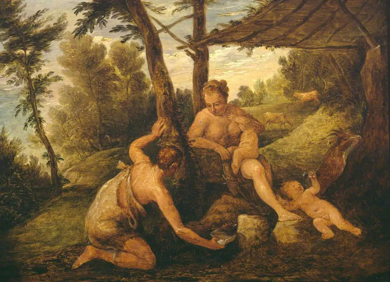 Adam og Eva etter utvisningen (etter Paolo Véronèse og hans atelier) - David Teniers den Yngre

Source:
Adam et Ève après l'expulsion (d'après Paolo Véronèse et son atelier) - David Teniers le Jeune