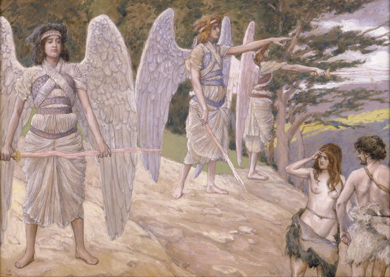Adam og Eva utvist fra paradis - James Tissot

Source:
Adam et Ève chassés du paradis - James Tissot