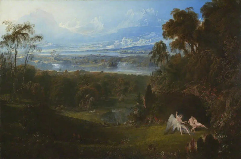 Adam og Eva underholder engelen Raphael - John Martin

Source:
Adam et Ève divertissant l'ange Raphaël - John Martin