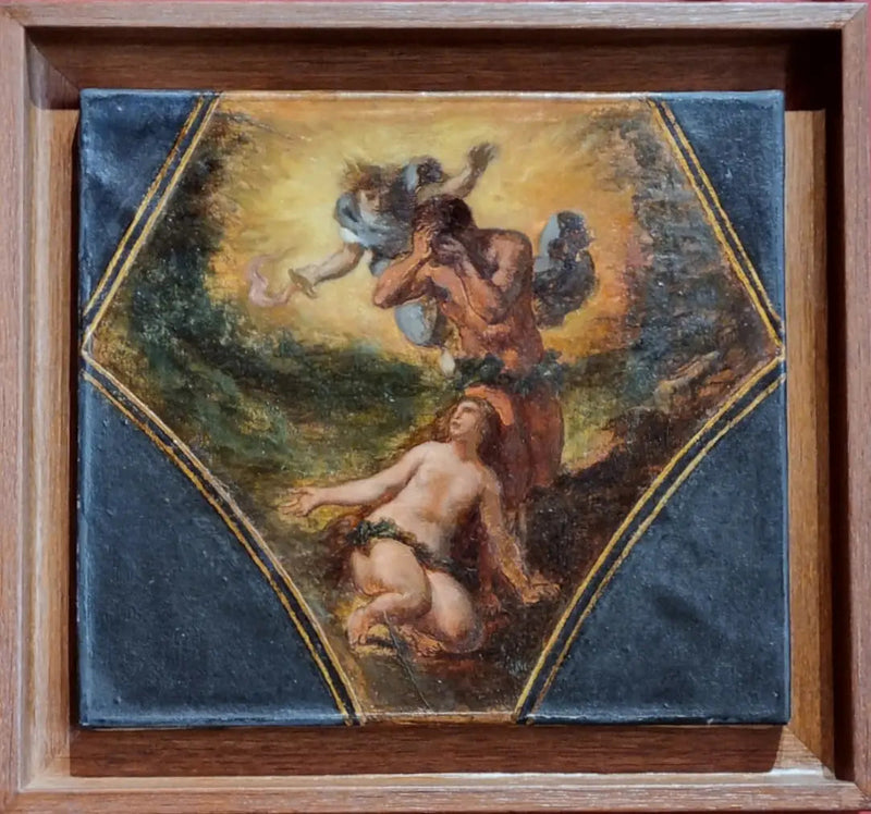 Adam og Eva - Eugène Delacroix