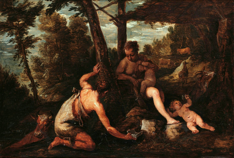 Adam og Eva utvist fra Paradiset - David Teniers den Yngre

Source:
Adam et Eve expulsés du Paradis - David Teniers le Jeune