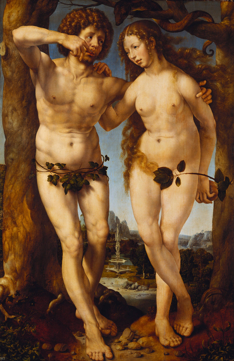 Adam og Eva - Jan Gossaert