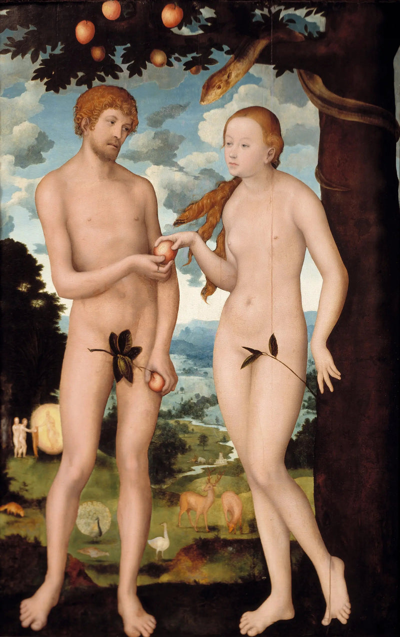 Adam og Eva - Lucas Cranach den eldre