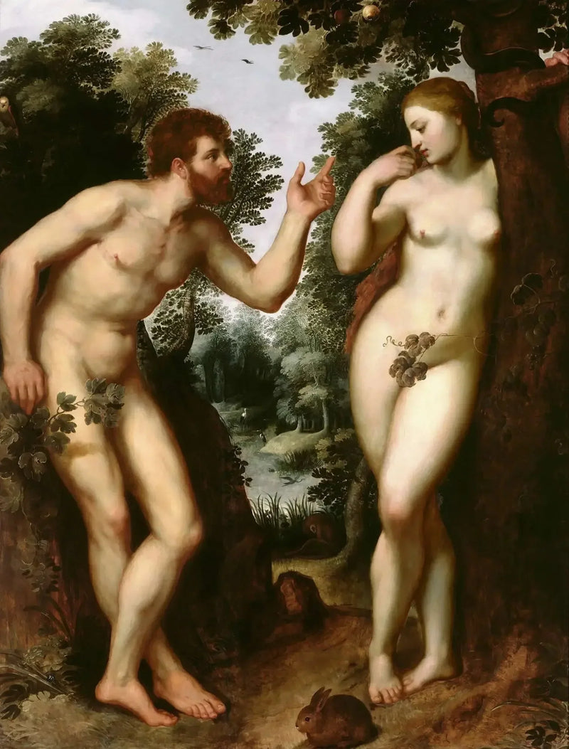 Adam og Eva - Peter Paul Rubens