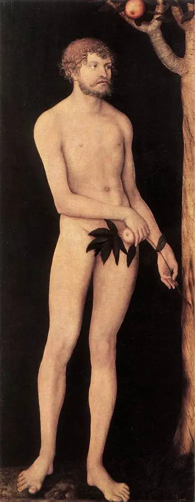 Adam - Lucas Cranach den eldre