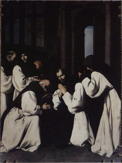 Farvel fra Far Juan de Carrión - Francisco de Zurbarán
