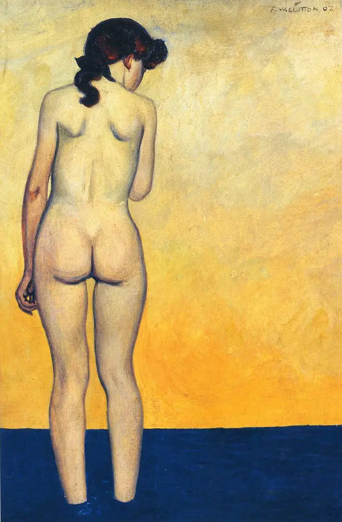 Ungdom som går inn i vannet - Félix Vallotton

Source:
Adolescente entrant dans l'eau - Félix Vallotton