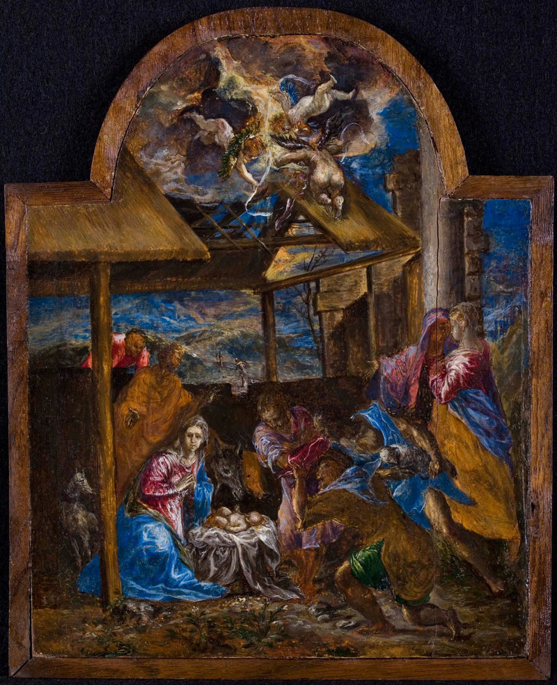 Tilbedelse, 1570 - El Greco