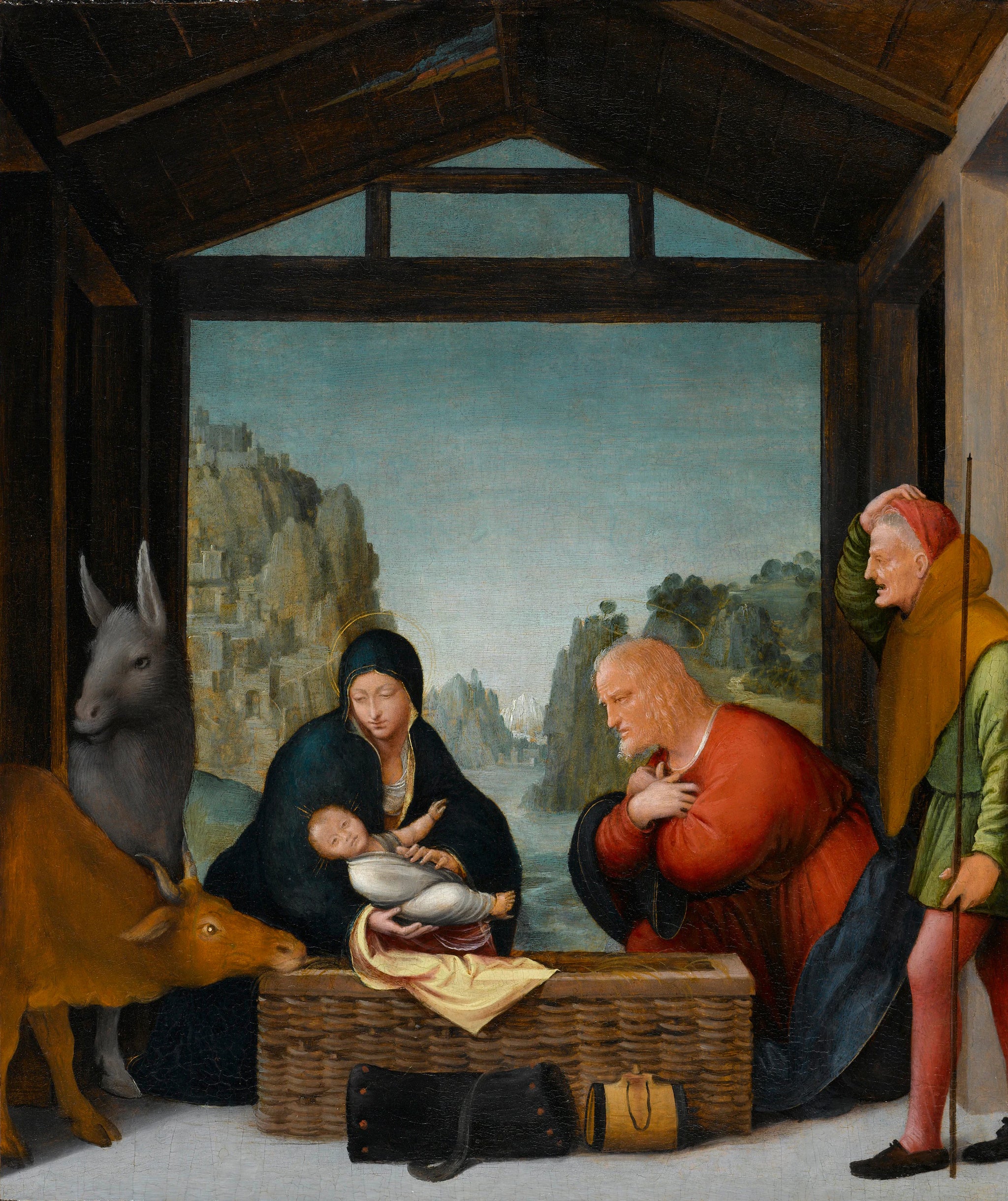 L'Adoration des bergers - Bramantino