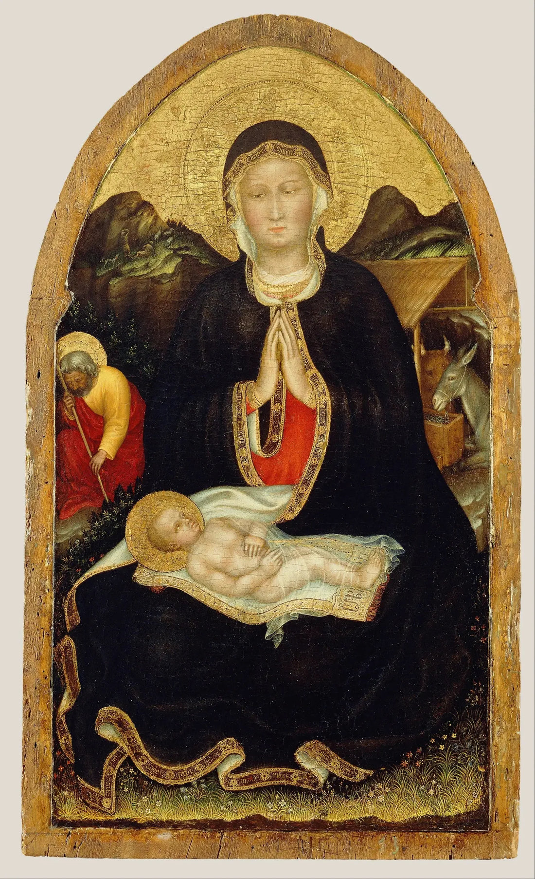 Barnets tilbedelse - Gentile da Fabriano