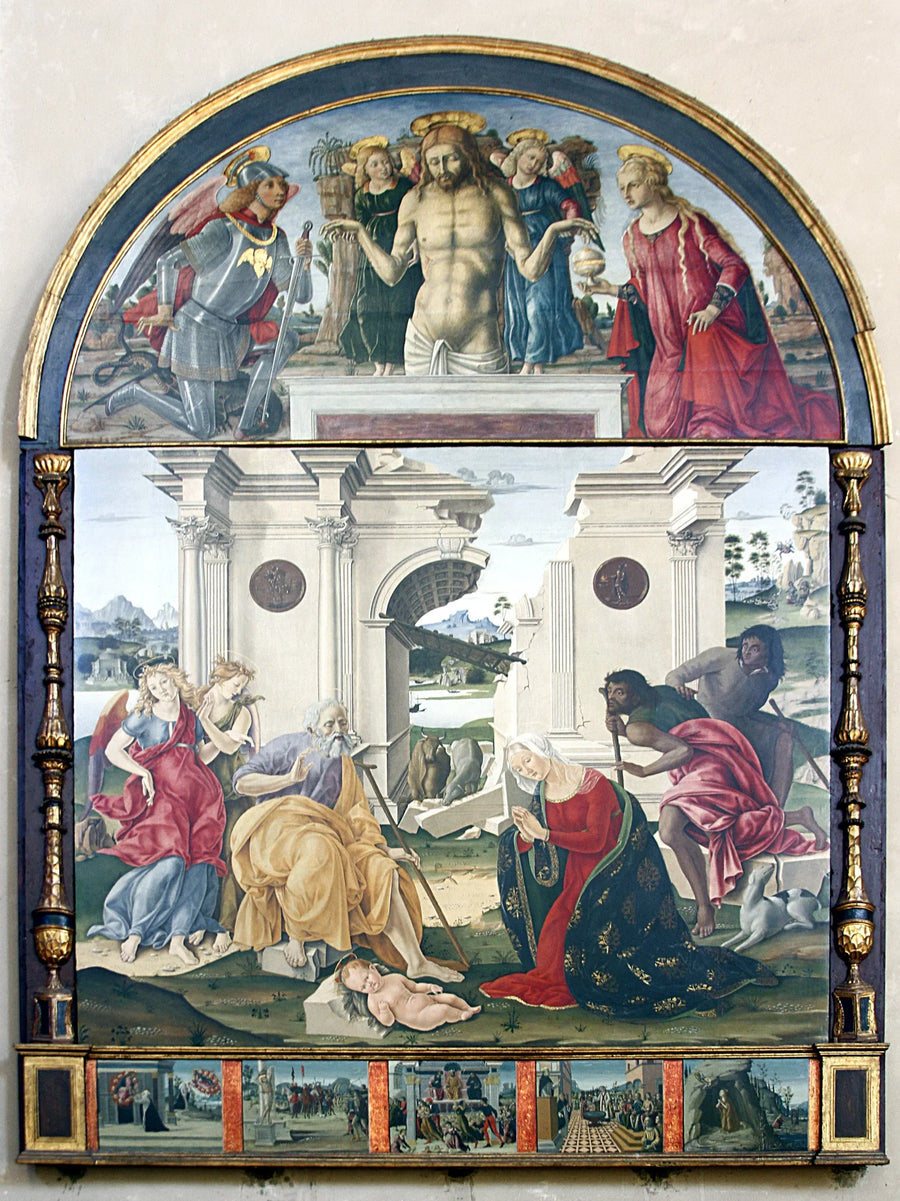 Barnets tilbedelse - Matteo di Giovanni