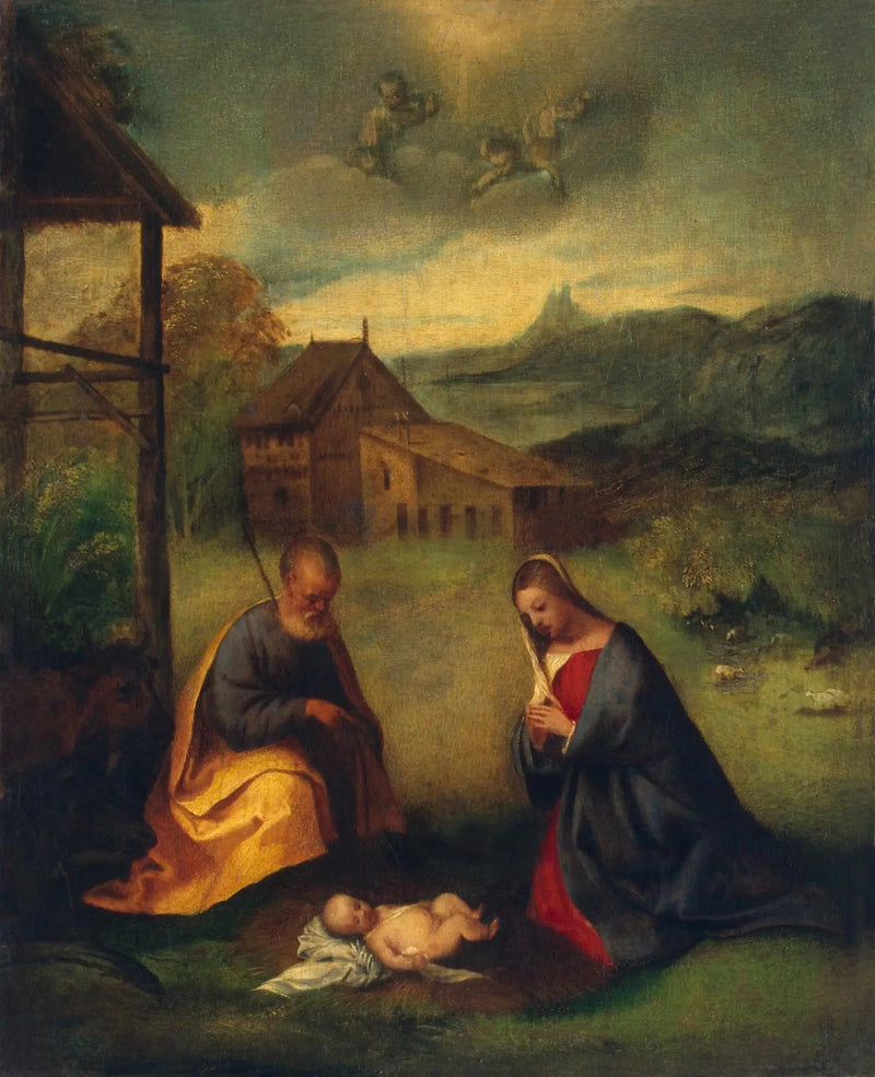 Barnets tilbedelse - Titian
