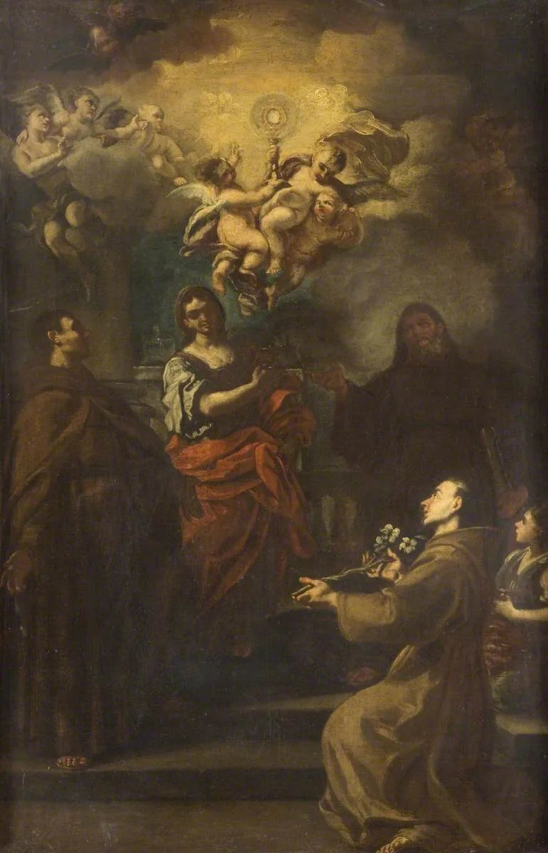 Adorasjon av Eukaristien - Francesco Solimena
