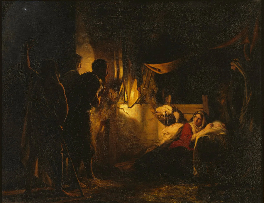 Adorasjon av hyrdene - Carl Heinrich Bloch