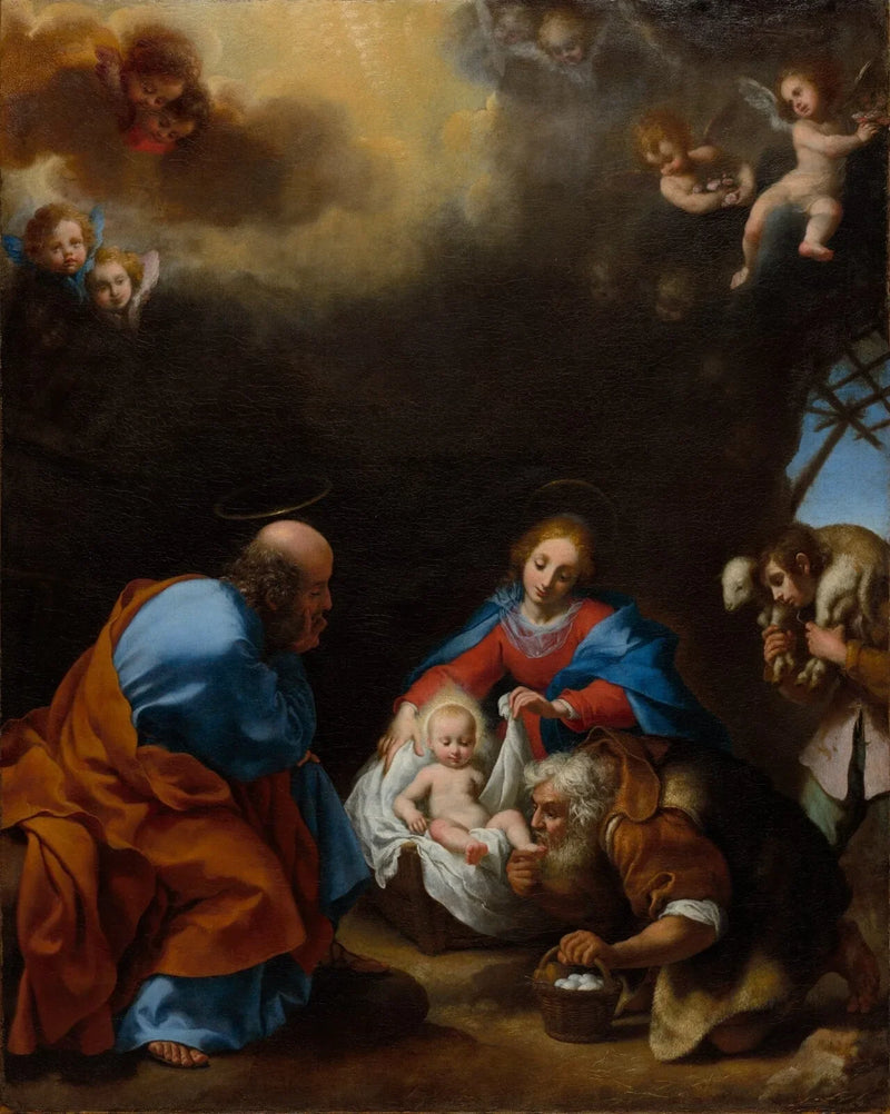 Adorasjon av hyrdene - Carlo Dolci