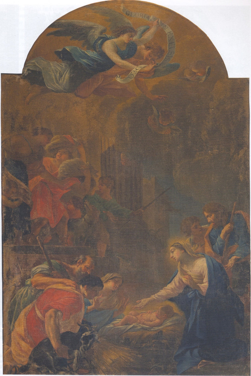 Adorasjon av hyrdene - Simon Vouet