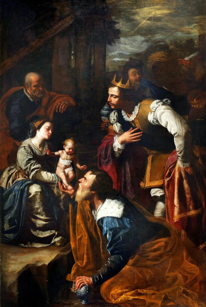 Tilbedelse av de vise menn - Artemisia Gentileschi