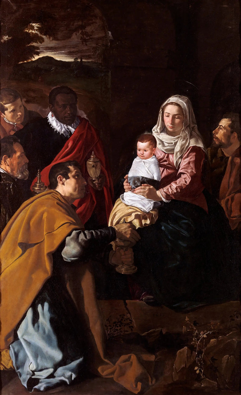 Tilbedelse av de vise menn - Diego Velázquez