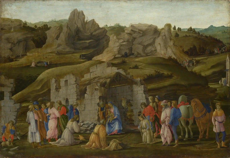 Adorasjon av de vise menn - Filippino Lippi