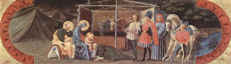 Adorasjon av de vise menn - Paolo Uccello