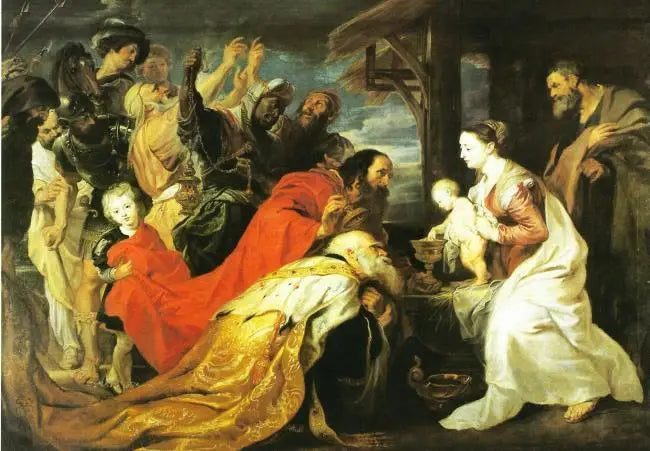 Tilbedelse av de vise menn - Peter Paul Rubens