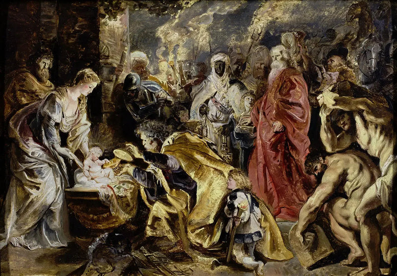 Tilbedelse av de vise menn - Peter Paul Rubens