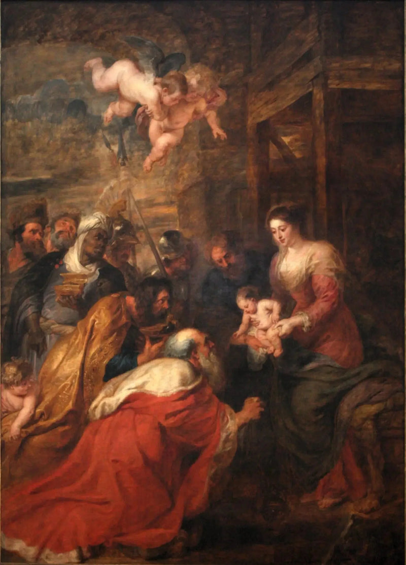 Tilbedelse av de vise menn - Peter Paul Rubens