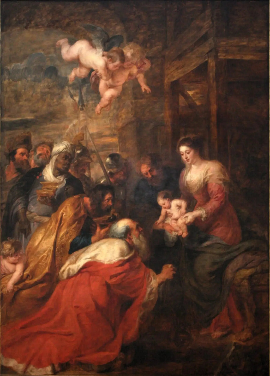 Tilbedelse av de vise menn - Peter Paul Rubens