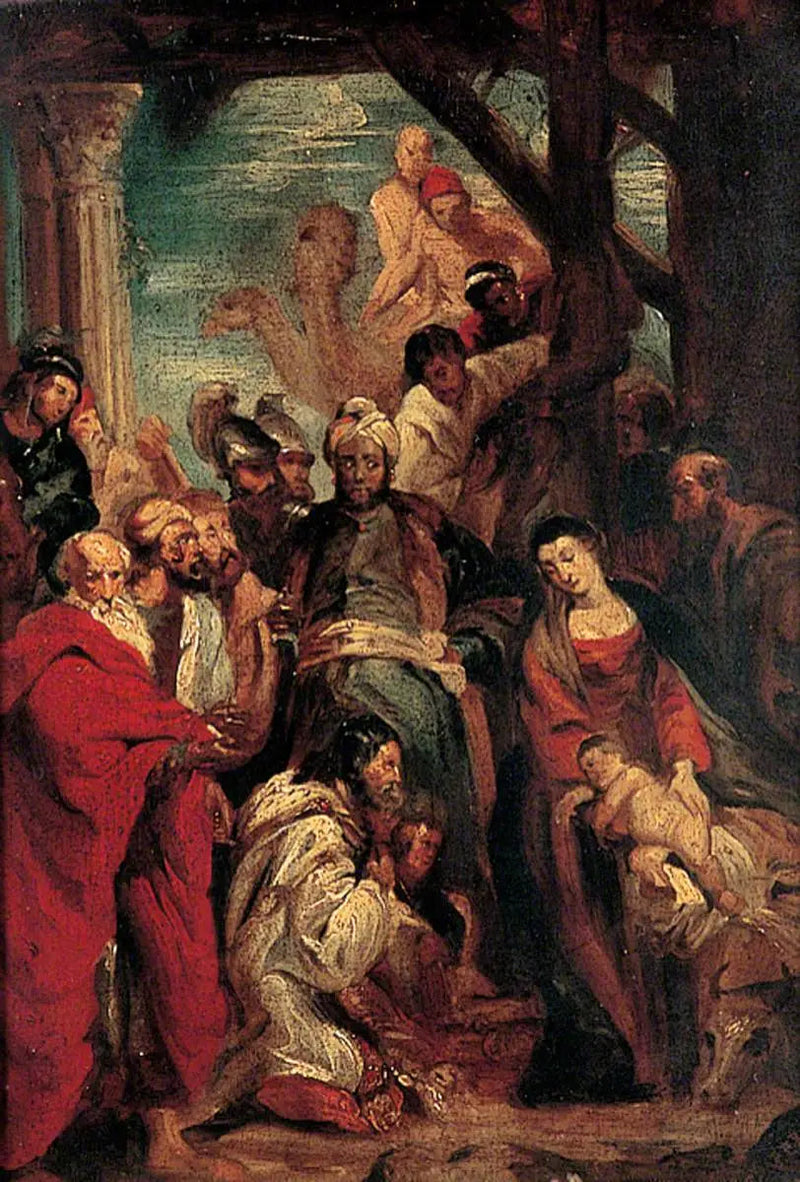 Tilbedelse av de vise menn - Peter Paul Rubens