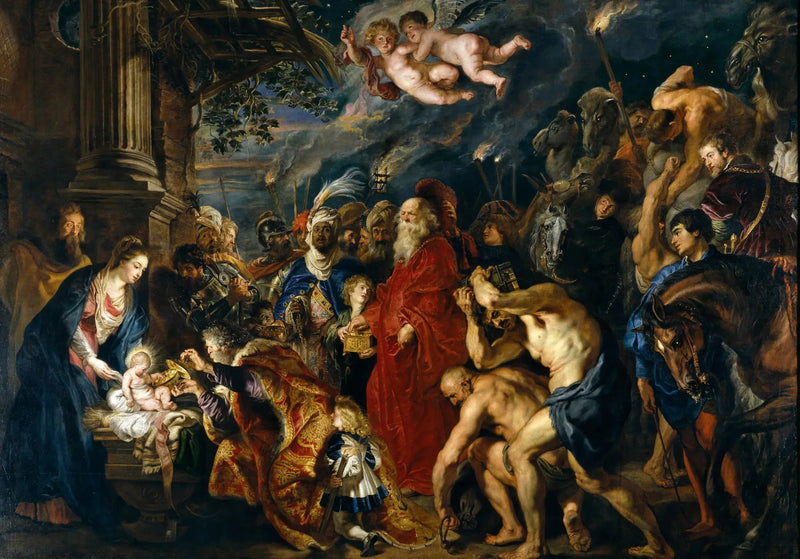 Tilbedelse av de vise menn - Peter Paul Rubens