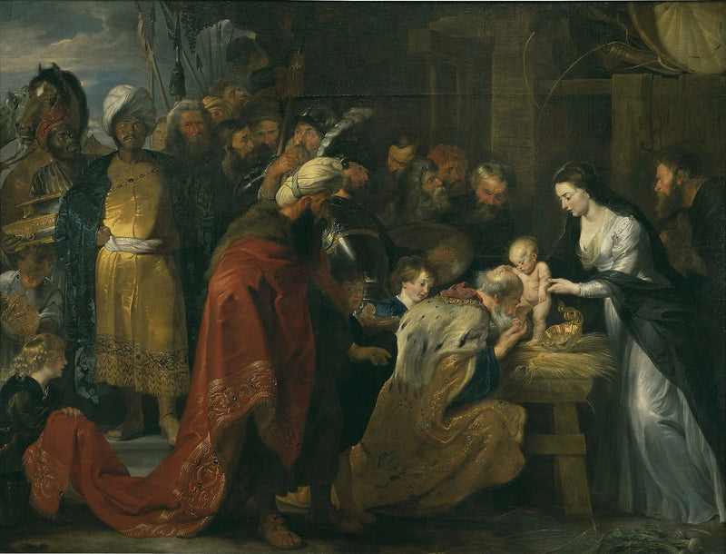 Tilbedelse av de vise menn - Peter Paul Rubens