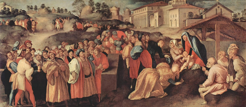 De vise menns tilbedelse - Pontormo