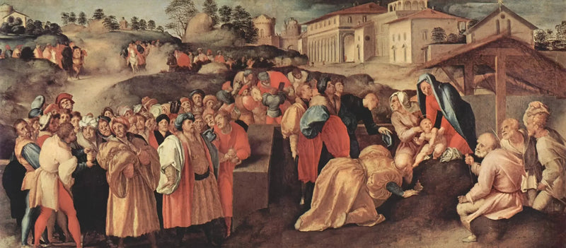 De vise menns tilbedelse - Pontormo