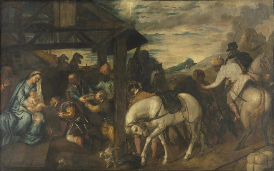 Tilbedelse av de vise menn - Titian