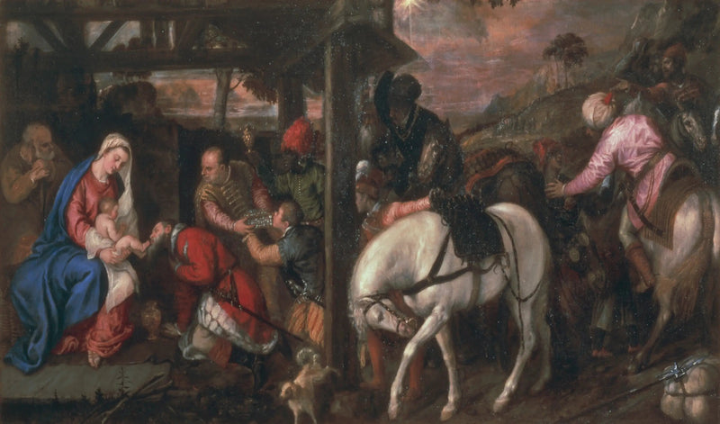 Tilbedelse av de vise menn - Titian